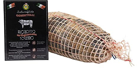 Coppa Affumicata (Capocollo Affumicato) | trancio sottovuoto da 1,5 kg | Prodotto tipico Toscano | Salumificio Artigianale Gombitelli - Toscana