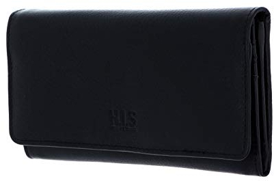 H.I.S Wallet with Flap Black