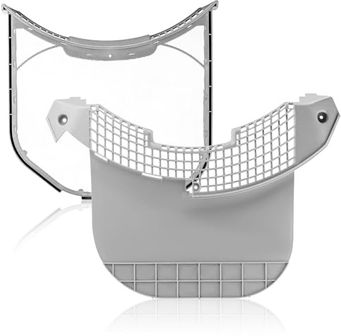 𝟮𝟬𝟮𝟱 𝙐𝙥𝙜𝙧𝙖𝙙𝙚𝙙 Dryer Lint Filter ADQ56656401 Stainless Steel Mesh With MCK49049101 ap5071745 Dryer Lint Filter Screen Housing Guide Cover combination by puxyblue for LG DLEX3900W kenmore