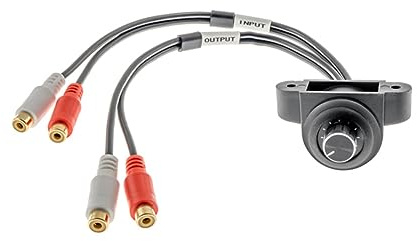 AMPIRE REM-Uni Cinch Fernbedienung/Pegelregler für Verstärker oder Aktivsubwoofer