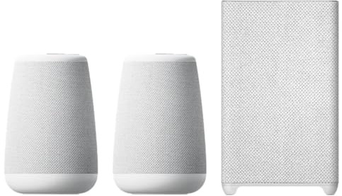 Nonic Homatics Sound & Sound 2.1 TWS Altoparlante Bluetooth con Dolby Audio | 2 altoparlanti da 15 W con subwoofer da 40 W | True Wireless Stereo Sound & 360 gradi | Compatibilità universale