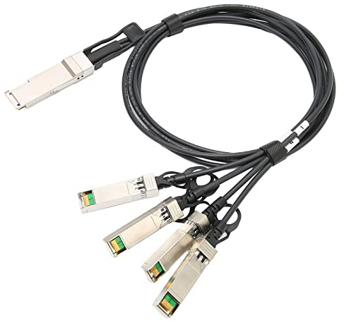 RASTKY 40G Hochgeschwindigkeits-QSFP-Kabel mit Guter Wärmeableitung für Extreme Entel 1M Zinklegierungskabel für Big-Data-Geräte