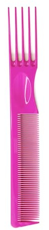 Jäneke Pettine per forcella, colore rosa, 20 cm, dentatura normale, 4 denti a forchetta (862 FUX)