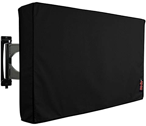 iBirdie Outdoor TV Umfasst 132,1 cm – 139,7 cm Innen Bottom Cover und Kratzfest rutschsicher – Wetterfest & Staubdicht 300 Denier Polyester Material-Compatible mit Wand- und Steht