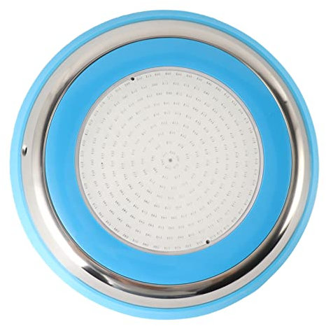 18W Pool Beleuchtung RGB LED Swimmingpool Licht IP68 Wasserdichte Unterwasser Pool LED Teichbeleuchtung Licht RGB Wireless Fernbedienung Unterwasserlampe AC12V Blau