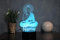 Optechvisual Personalisierte LED Buddha Lampe Eine Spirituelle Dekoration mit Persönlicher Note