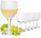 KOTARBAU® 6er Set Weißweingläser 165 ml Glas Weingläser Weißweingläser Set Wine Glass modern Gläser Wein Rotweingläser Wein Gläser Set moderne Weingläser Trinkgläser Weingläser Set 6 St.