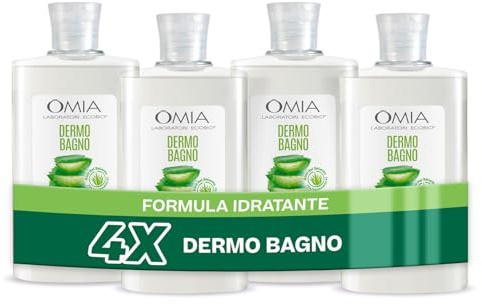 AMZ - OMIA BAGNO ALOE 400ML ETIC. INTERN. 4PZ