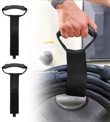 2pcs Organisateur De Câbles Pour Rangement 5 * 71cm,Organisateur De Rallonges Et De Tuyaux, Tailles De Sangles De Rangement Robustes Pour Câbles, Fils,Cordes,Tuyaux Idéal Pour Maison,Garage