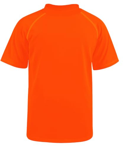 BSBUY Kids Boys Swim Tops, Boy's Girl's Short Sleeve Rash Vest UPF50+ Sun Swimming Tops, Quick Dry Swim Shirts Rash Guard Swimwear, UV Sun Shirt Swimming Top for Water Sports Sports Running(150)