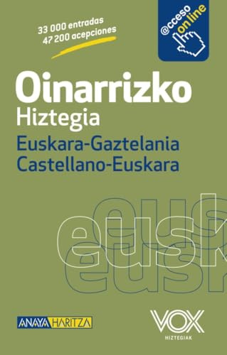 Oinarrizko Hiztegia Euskara-Gaztelania / Castellano-Euskara (VOX - Lengua Vasca - Diccionarios Generales)
