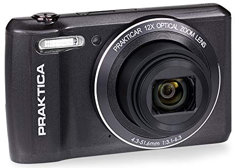 Praktica Luxmedia Z212 20MP 12x Zoom Compact Camera - Graphite