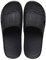 JoWebb Unisex Slippers for Women/Men, Light Weight Flat Slide Sandals Shower Sandals Flip Flops for Indoor Garden Bathroom Poolside Black