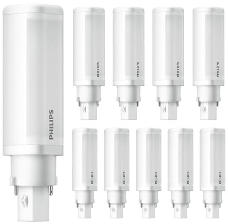 PHILIPS CorePro LED PL-C 5.9W G24d-1 4000K Cool White 2-Pin - Pack of 10