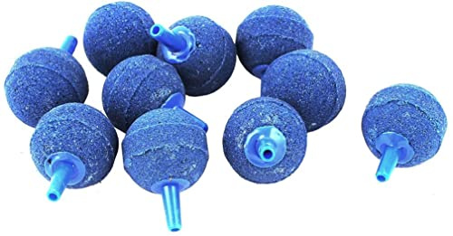 POTUBI Difusor aireador de Piedra Aire con Burbujas for pecera Acuario, 10 Piezas, 1 Pulgada