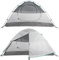 FE Active Zelt für 2 Personen - Vollständig Wasserdicht, Eingehakten Aluminiumstangen, Doppellagigem Anti-Rip Material für 3-4 Jahreszeiten, Camping Rucksackreisen Wandern | Entworfen in Kalifornien