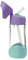b.box TritanTM Drink & Water Bottle | Easy Grip Bottle and Leakproof Lid | Cool Modern Child Friendly Design, Best for After Sippy Cup | 450ml/15oz (Lilac Pop)