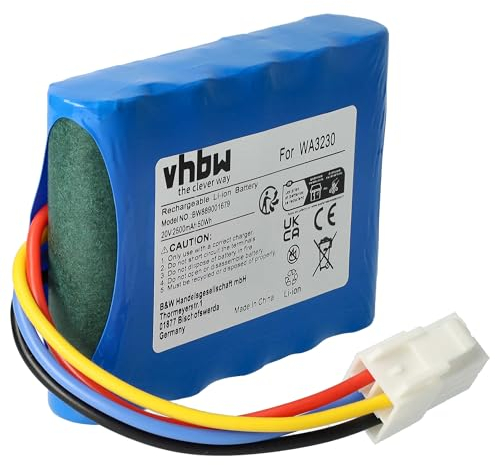 vhbw Akku kompatibel mit Worx WR101SI, WR090S, WR091S, WR092S, WR093S, WR094S, WR095S, WR096S, WR100SI Rasenmäher(2500mAh, 20V, Li-Ion)