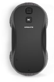 CREATE / WIPEBOT Pro/Robot limpiacristales automático con WiFi / 2 Niveles de pulverizado, Reconocimiento de Esquinas y Bordes, Cable de Seguridad de 5m, Depósito de 60ml