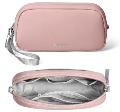 tomtoc Kabel Organizer Tasche, Elektronik EDC Zubehör Kabeltasche Kabelorganizer, Reiseutensilien Koffer Organizer Tech Pouch Geschenk Cable Bag für Handy Netzteil, Ladekabel, Ladestecker, Powerbank