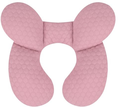 KAKIBLIN Baby Pillow for Newborn, Neck Support Pillow for Car Seat Stroller | Soft baby head support pillow for 6-12M babies, supports head and neck in car seats, strollers, pushchairs and travel