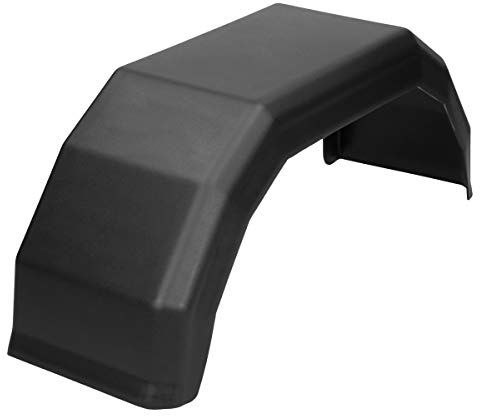ECD Germany Anhänger Kotflügel 8 - 150 mm / 505 mm - Kunststoff - Anhängerkotflügel Kotflügel Flügel Schutzblech Radabdeckung