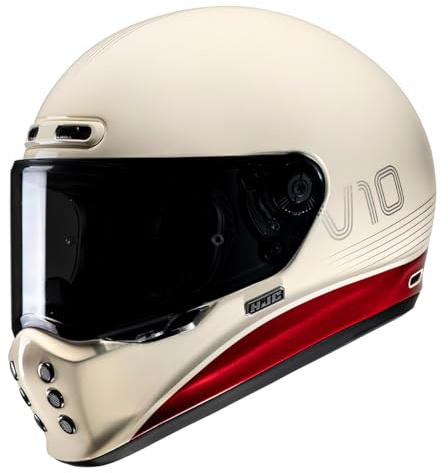 HJC V10 TAMI MC1 integrerad motorcykelhjälm