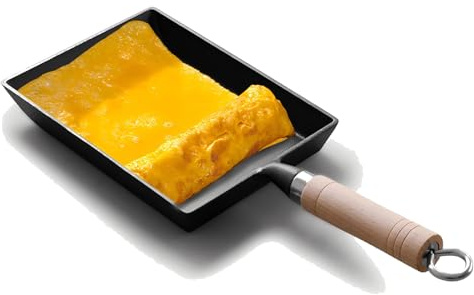 Tissting Japanese Tamagoyaki Omelette Pan 14.4x6.1 Inch (36.6x15.5 cm)