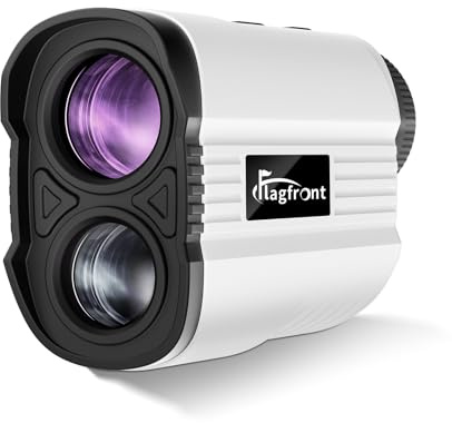Range Finder Golf Rangefinder with Slope,1100 Yards Golf Range Finder Magnetic, 6X Magnification with Flag Pole Lock Vibration for Golf Course
