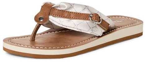 Tamaris Pantolette Damen Sportlich beige,EU 42