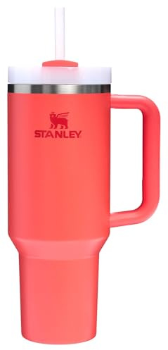 Stanley Quencher H2.O FlowState™ Tumbler 40 OZ Hot Coral