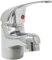SQUADO Miscelatore Monocomando per Lavabo, Rubinetto Cromato, Design Basic