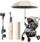 Parapluie Poussette Universelle Ombrelle,Parapluie Pour Enfants,Ombrelle Poussette Universelle,Parapluie de Landaus,Parasol Poussette Universelle,Poussette UV Protection Parapluie Chaise