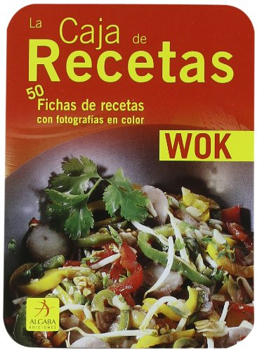 Wok : la caja de recetas : 50 fichas de recetas con fotografías en color