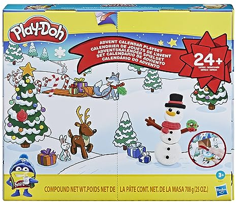 Play-Doh Adventskalender Spielset für Kinder