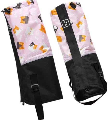 Kids Leg Gaiters Lightweight Adjustable Protectors Youth Child