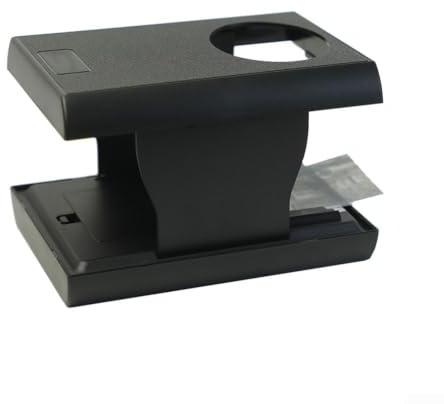 Digitalizador de película para diapositivas negativas de 35 mm y 120 mm diseñado para captura basada en teléfonos inteligentes con luz LED integrada y ajustes asistidos por aplicaciones