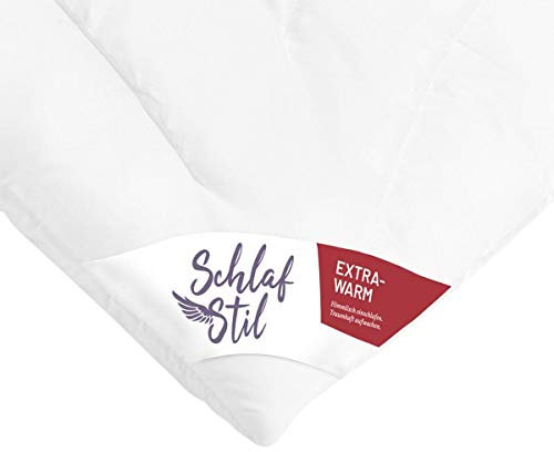 SCHLAFSTIL Faserdecke Trio F300 extra warm, Füllung: 3D Markenfaser