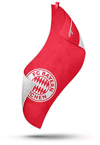STRYVE Towell + | Sporthandtuch mit Tasche und Magnetclip - Bekannt aus Die Höhle der Löwen FC Bayern Edition