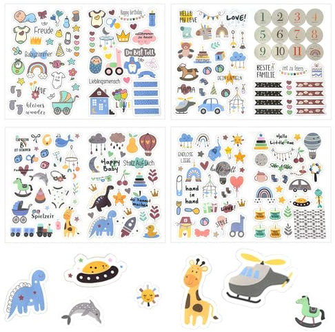 RIVIEVAL Pegatina de álbum de bebé, Pegatina de álbum de Fotos, Pegatinas de álbum de Fotos, Pegatinas de álbum de Fotos, Pegatina de álbum de Fotos, Pegatina de álbum de Fotos
