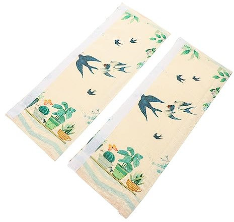 Angoily 2pcs Appliance Handle Covers Fridge Handle Protectors Vinyl Wraps for Stove Cabinet Oven Dishwasher Decorative Easy to Clean