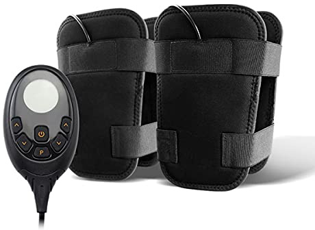 Puthernm Mejora EMS Estimulador Muscular EléCtrico Masajeador Fitness TENS AnticelulíTico Piernas Cinturones Entrenador Adelgazante Muslo