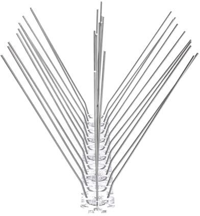3 Meter Taubenabwehr Spikes aus Rostfreier Edelstahl.