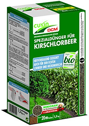 CUXIN fertilizzante lauroceraso ● – Fertilizzante Per lauroceraso ● 1,5 kg per siepi fino a 20 m