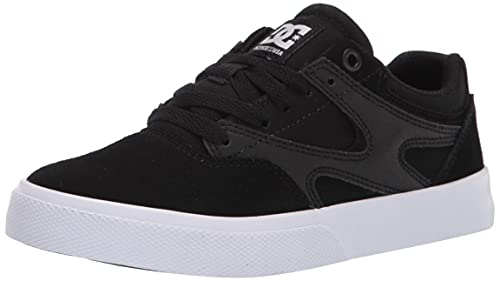 Dc Shoes Homme Kalis Vulc Chaussures de Skateboard, Noir (Black/White BKW), 39 EU