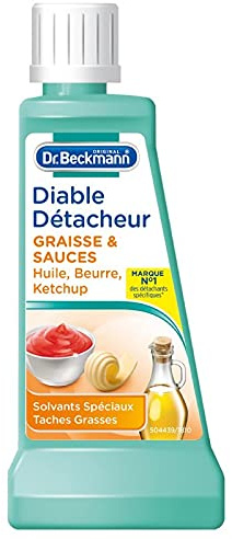 DR BECKMANN - Diable Détacheur Graisse Et Sauce 50Ml - Lot De 4 - Offre Special