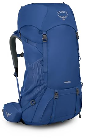 Osprey Rook Men's Backpack, 65L, Astology Blue/Blue Flame, O/S