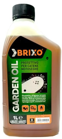 OLIO PROTETTIVO PER CATENE MOTOSEGHE BRIXO 1LT GARDEN OIL