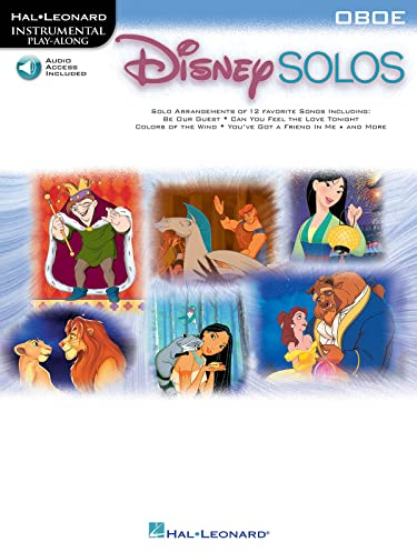 Disney Solos for Oboe: Play Along with a Full Symphony Orchestra! [With CD]