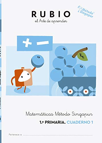 Matemáticas Método Singapur 1.º Primaria RUBIO | 3 libros